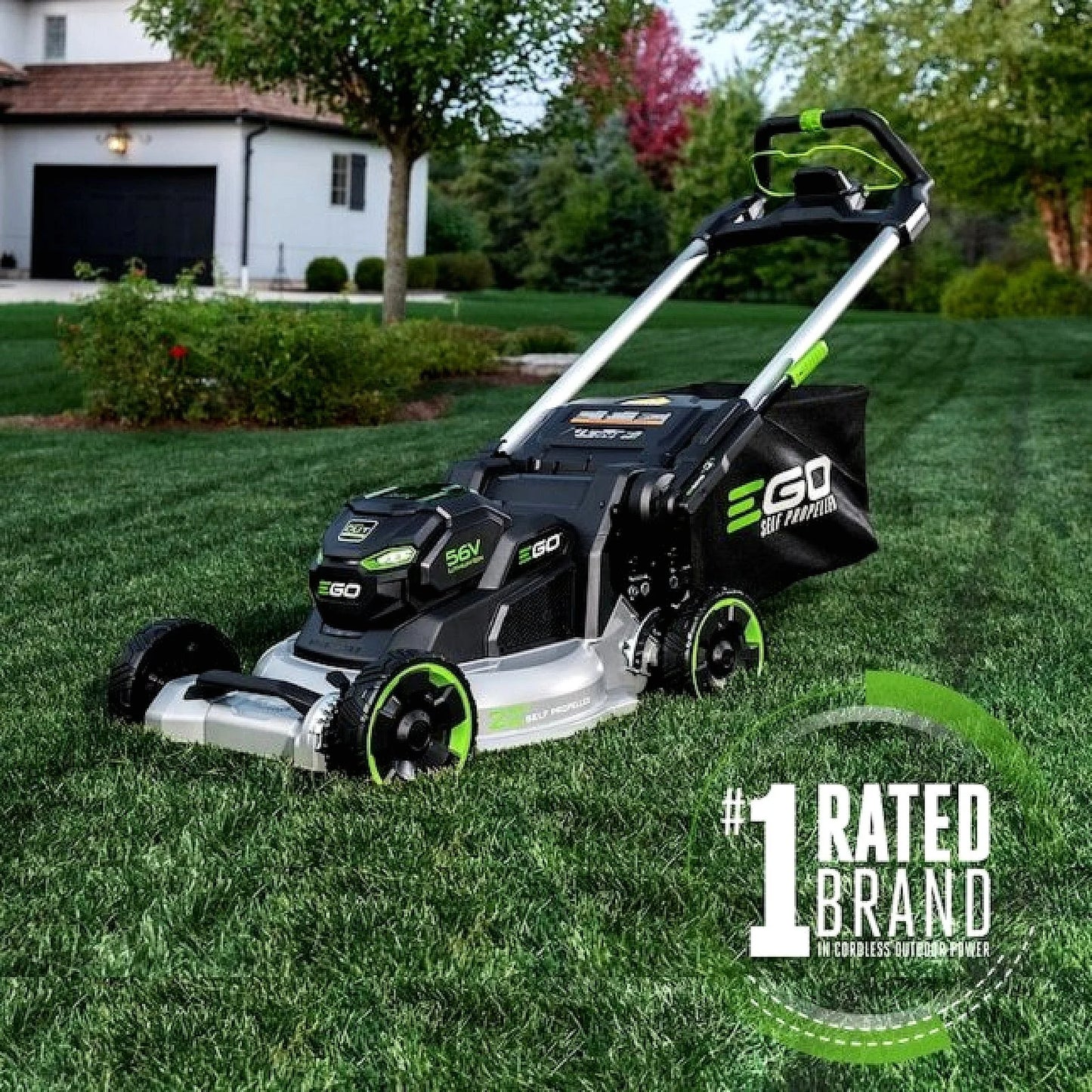 EGO Power+ 22″ Battery-Powered Self-Propelled Lawn Mower