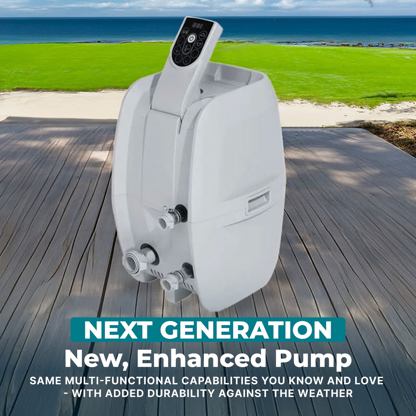 SaluSpa AirJet Smart Hot Tub Heater Pump with App-Control