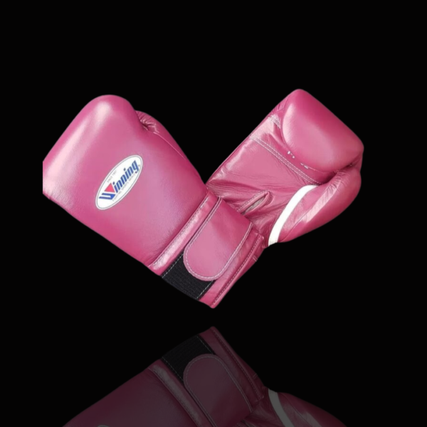 Winning Customizable boxing glove by GlovesMate USA, PINK boxing gloves,