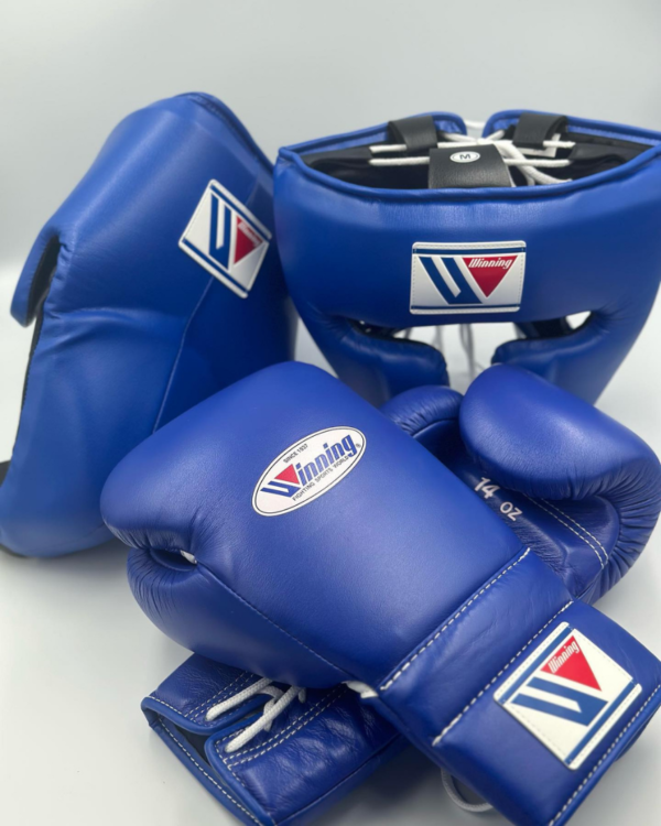 Winning Boxing Sets by GlovesMate USA, Winning Head & Groin, Customizable boxing set