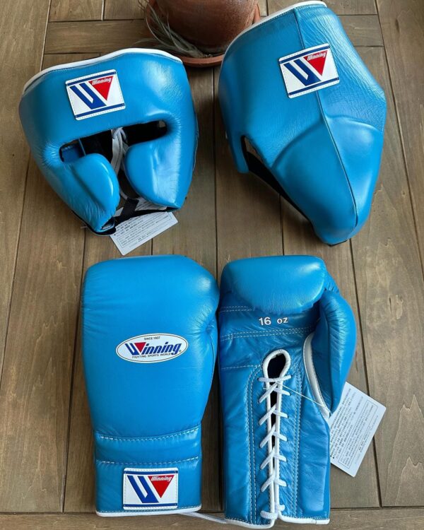 Winning Boxing Sets by GlovesMate USA, Winning Head & Groin, Customizable boxing set