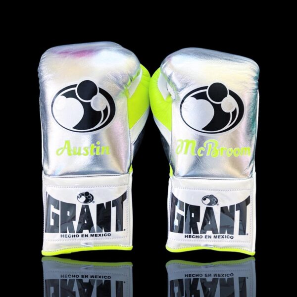 GRANT boxing glove, silver Grant boxing gloves, thanksgiving gift for students, Christmas gift, Birthday gift for Friends, Wedding gift for Men, Gift shop, Halloween gift for Kids