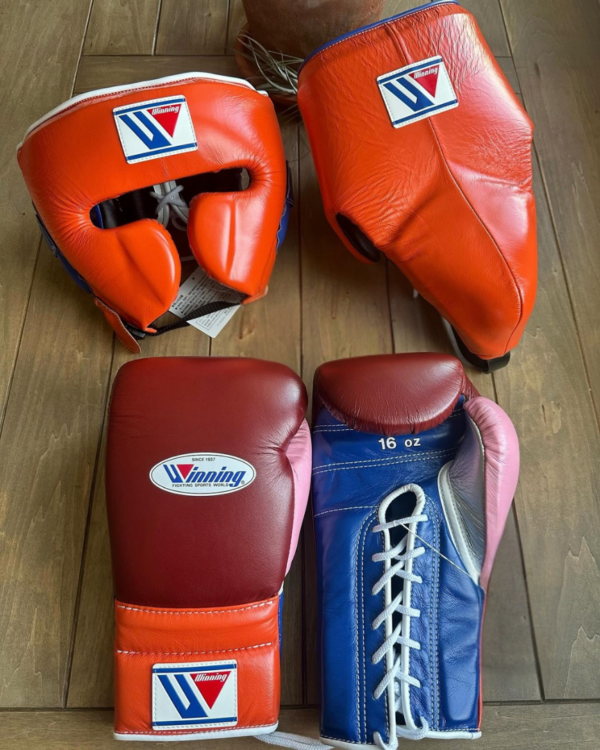 Winning Boxing Sets by GlovesMate USA, Winning Head & Groin, Customizable boxing set