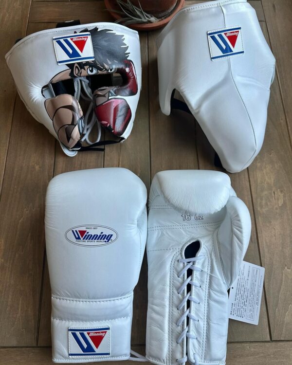 Winning Boxing Sets by GlovesMate USA, Winning Head & Groin, Customizable boxing set