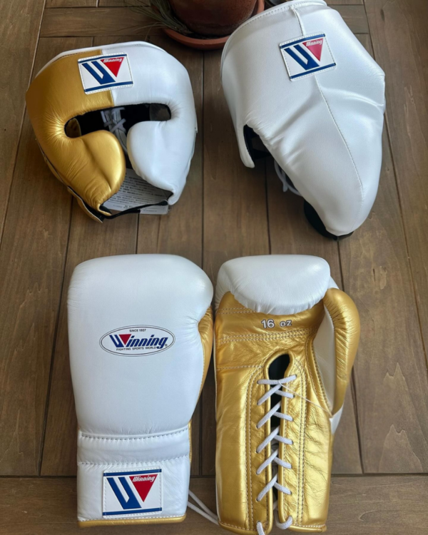 Winning Boxing Sets by GlovesMate USA, Winning Head & Groin, Customizable boxing set