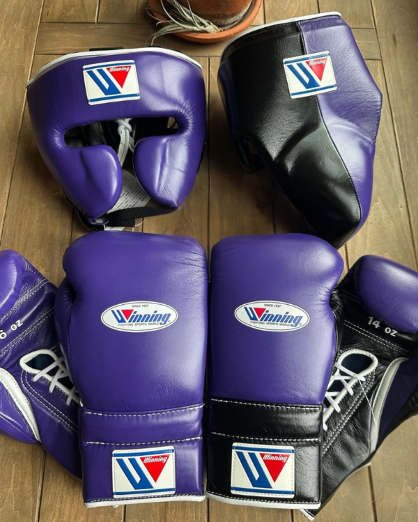 Winning Boxing Sets by GlovesMate USA, Winning Head & Groin, Customizable boxing set