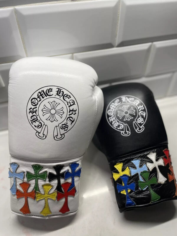 Winning Customizable boxing glove by GlovesMate USA, High Quality COPIES of Branded Gloves, BLACK Birthday gift for Friends, - Image 3