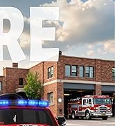 fire truck ride on ride on fire truck for toddlers 3-5 fire truck power wheel firetruck ride on toy