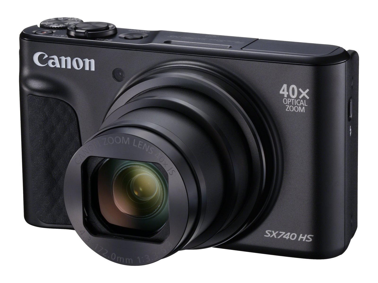 Canon PowerShot SX740 HS Digital Camera, 20.3 Megapixel CMOS Sensor, 40x Optical Zoom, 4K Video, Compact, Black - Image 6