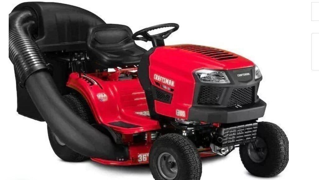 CRAFTSMAN T100 36-Inch Riding Lawn Mower – 11.5 HP Gas Engine - Image 3