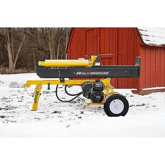 CountyLine 28-Ton Gas Log Splitter – 6.5 HP Kohler Engine, Horizontal & Vertical - Image 2