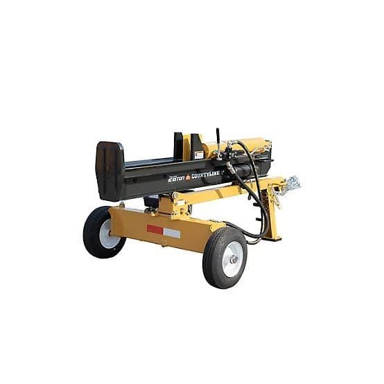 CountyLine 28-Ton Gas Log Splitter – 6.5 HP Kohler Engine, Horizontal & Vertical