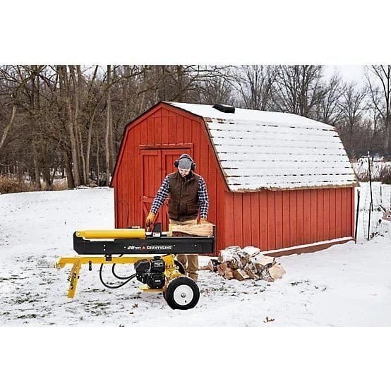 CountyLine 28-Ton Gas Log Splitter – 6.5 HP Kohler Engine, Horizontal & Vertical - Image 3
