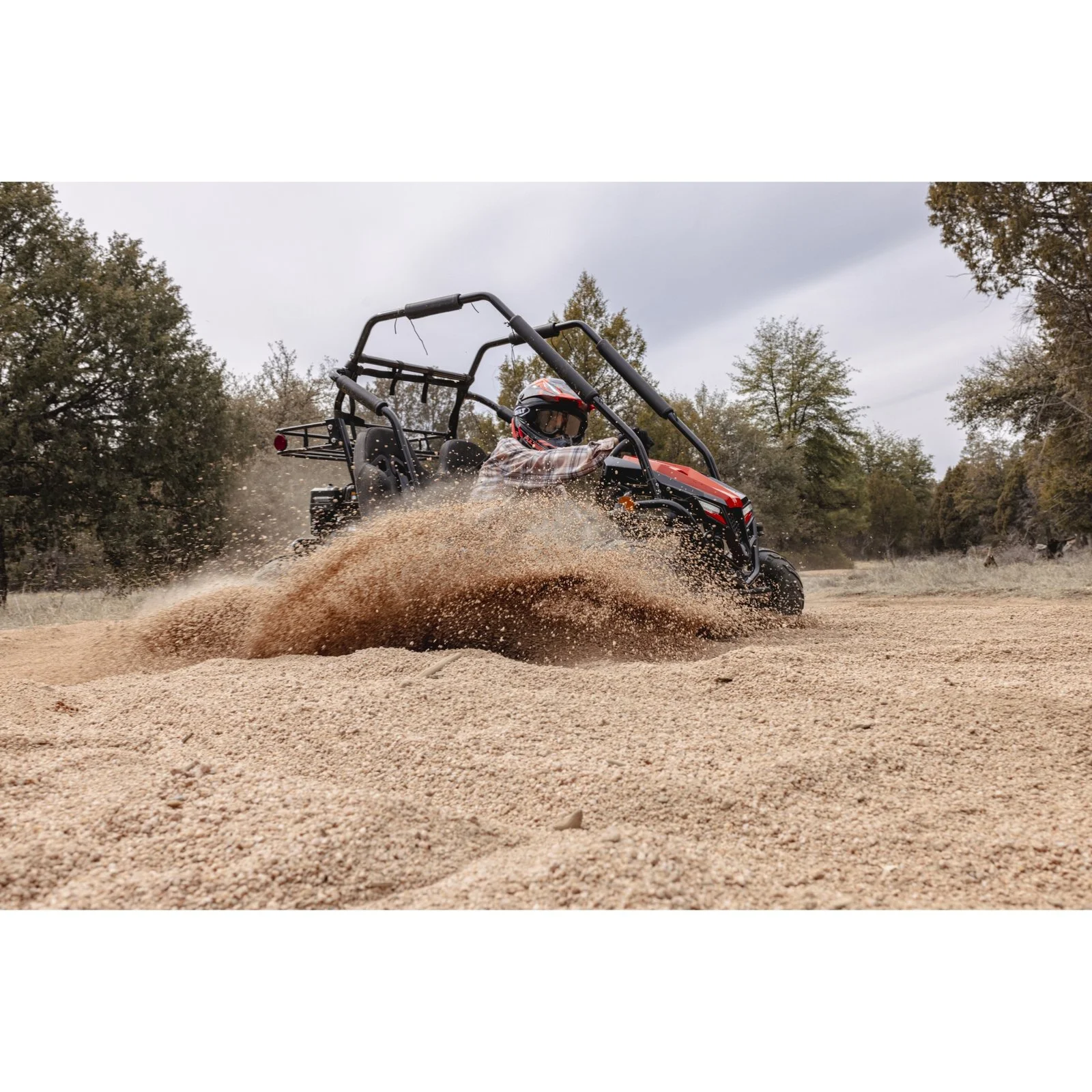 Coleman Powersports GK200 196cc Gas Go-Kart – Dual Seat Off-Road Kart - Image 3