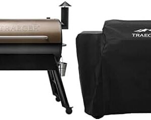 Traeger Pro 34 Electric Wood Pellet Grill & Smoker Bundle