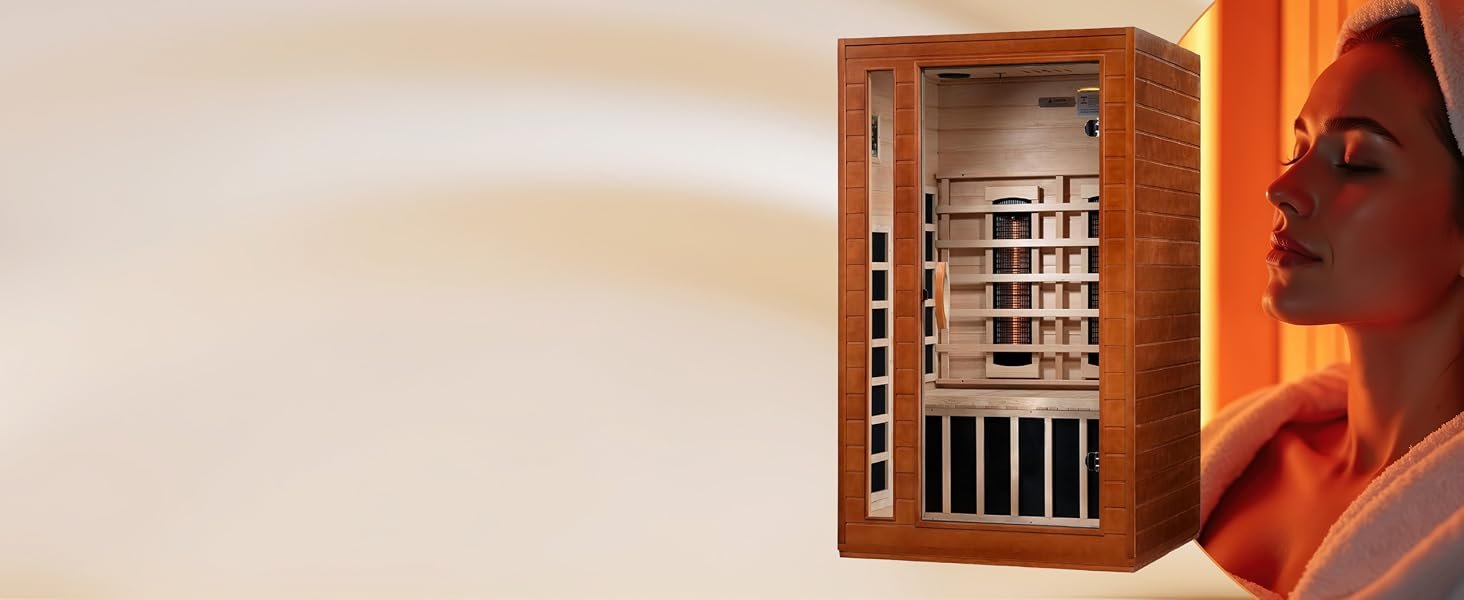 Cardoba 2-Person Capacity Sauna with Full Spectrum Therapy
