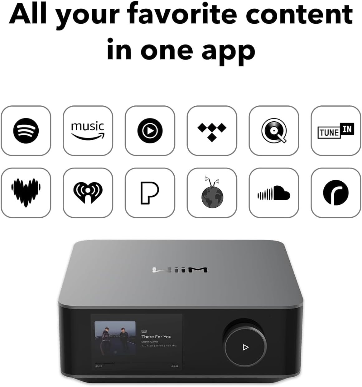 WiiM Amp Ultra 100W Streaming Amplifier with Voice Remote - Image 8