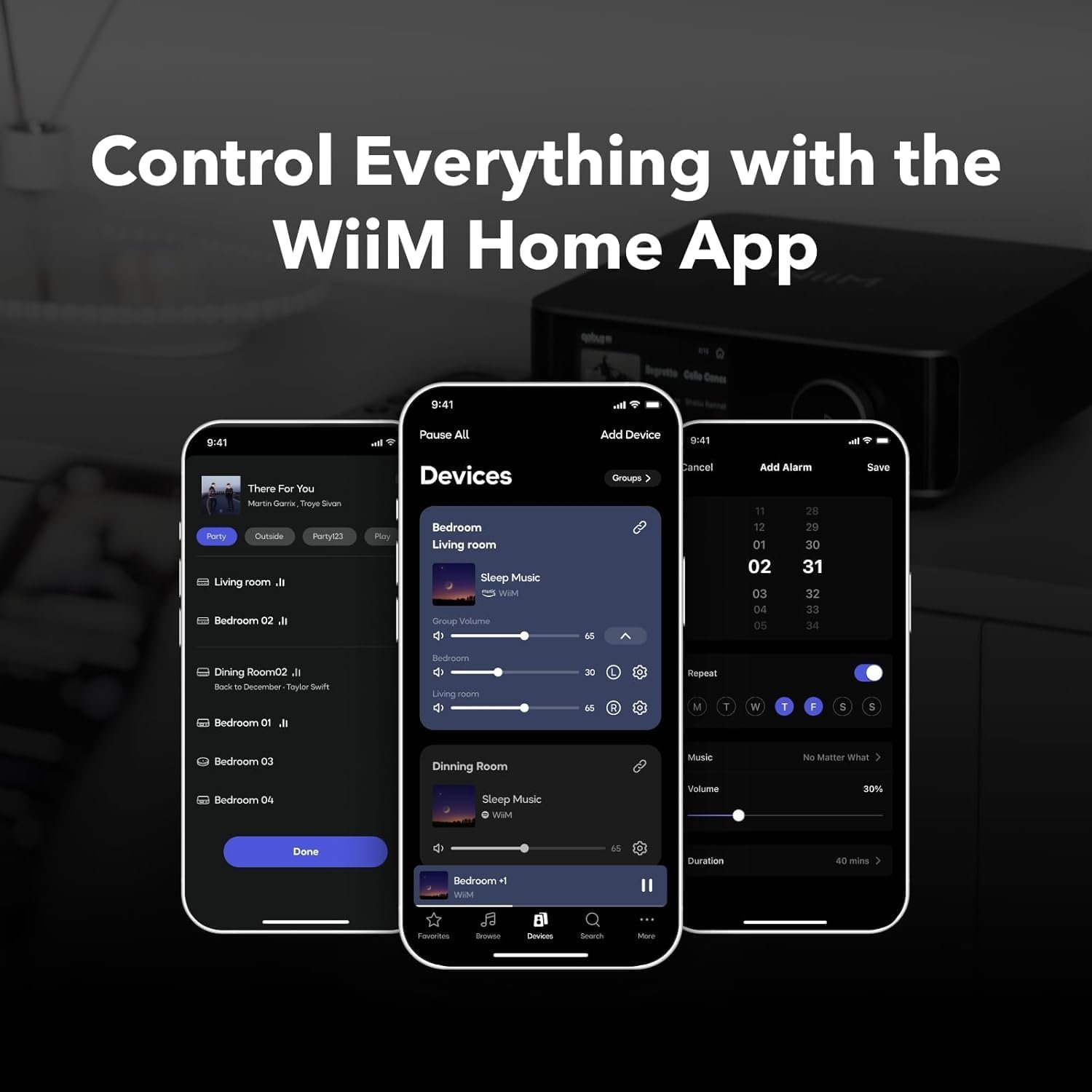 WiiM Amp Ultra 100W Streaming Amplifier with Voice Remote - Image 6