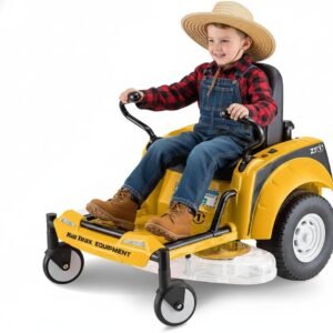 Kid Trax 12V Zero Turn Riding Lawn Mower Tractor for Kids