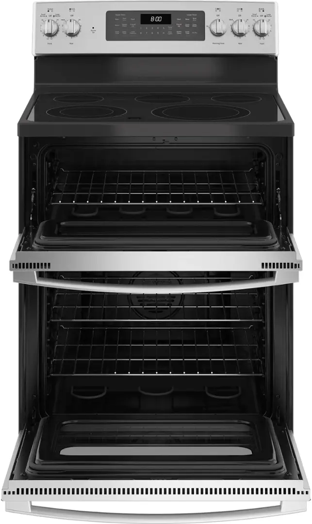 Whirlpool 6.7 Cu. Ft. Electric Double Oven Range – True Convection, Stainless Steel - Image 6
