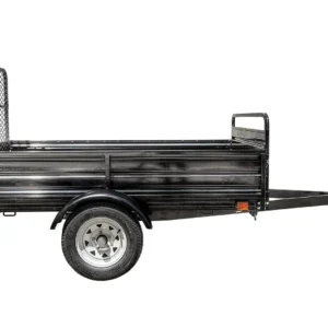 DK2 5-ft x 7-ft Steel Utility Trailer with Ramp Gate ( 1639-lb Capacity ) 2491711
