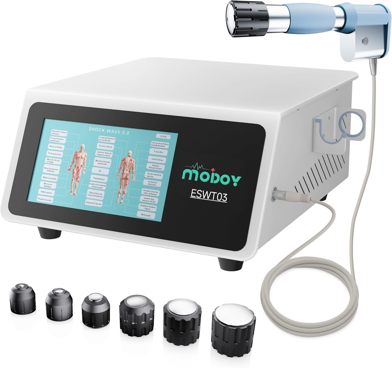 ESWT02 Shockwave Therapy Machine for Home & Clinical Use - Image 10