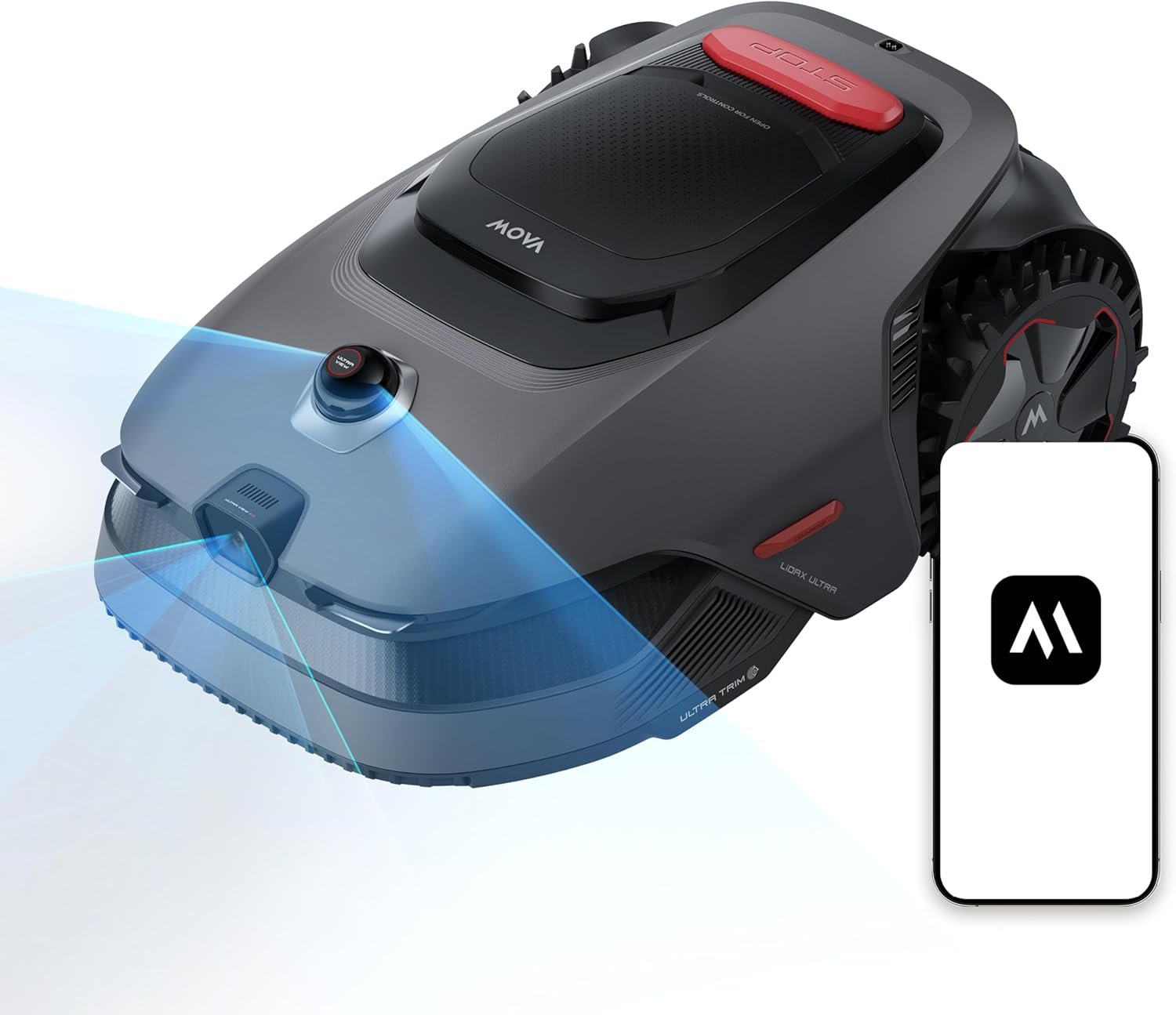 MOVA LiDAX Ultra 1000 Wire-Free Robot Lawn Mower