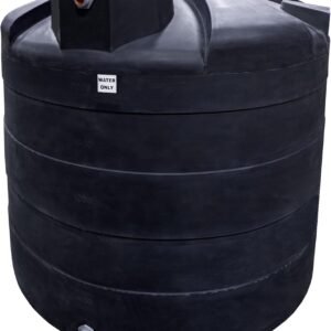 2500 Gallon Vertical Plastic Water Storage Tank