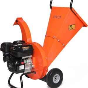 C40 Wood Chipper 4" inch Max Diameter Capacity 9 HP 274cc Gas Powered Engine Heavy Duty Shredder Mulcher