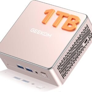 GEEKOM A5 Mini PC with AMD Ryzen 5 7430U