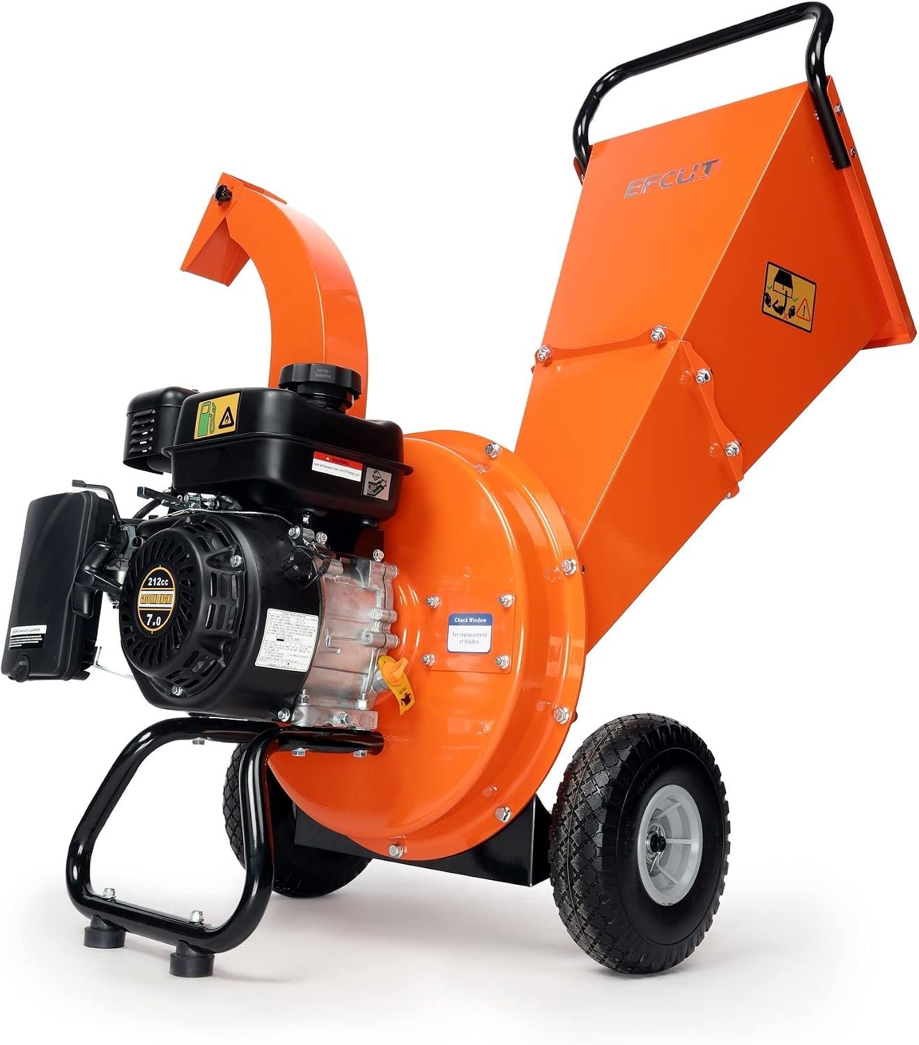 C40 4-Inch Heavy-Duty Wood Chipper Shredder – 9 HP 274cc Gas-Powered Engine - Image 7
