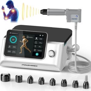 2026 Upgraded ESWT Shockwave Therapy Machine with 8 Treatment Heads