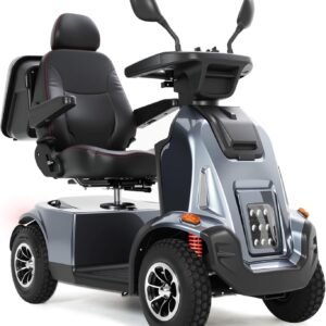 Ecomobi All-Terrain Heavy-Duty Mobility Scooter with 32-Mile Range