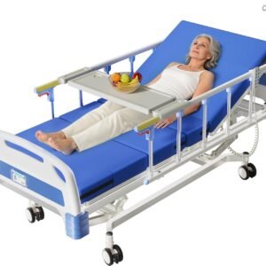 4-Function Full Electric Hospital Bed with Mattress, 600 lbs