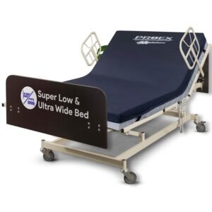 Ultra Wide Full Electric Bariatric Hospital Bed with 48" Mattress