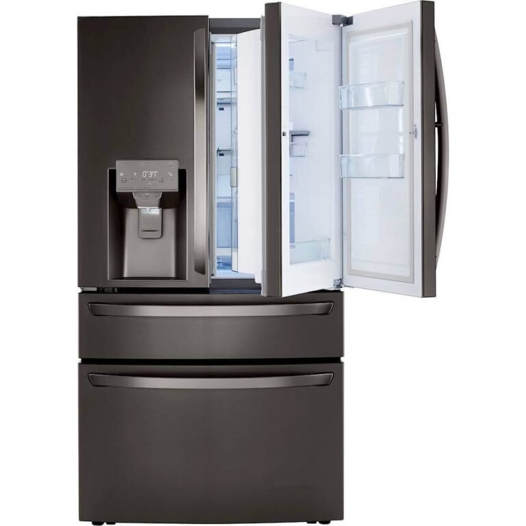 Lg 30 cu. ft. 36 Inch Wide French Door Refrigerator – Stainless Steel - Image 3