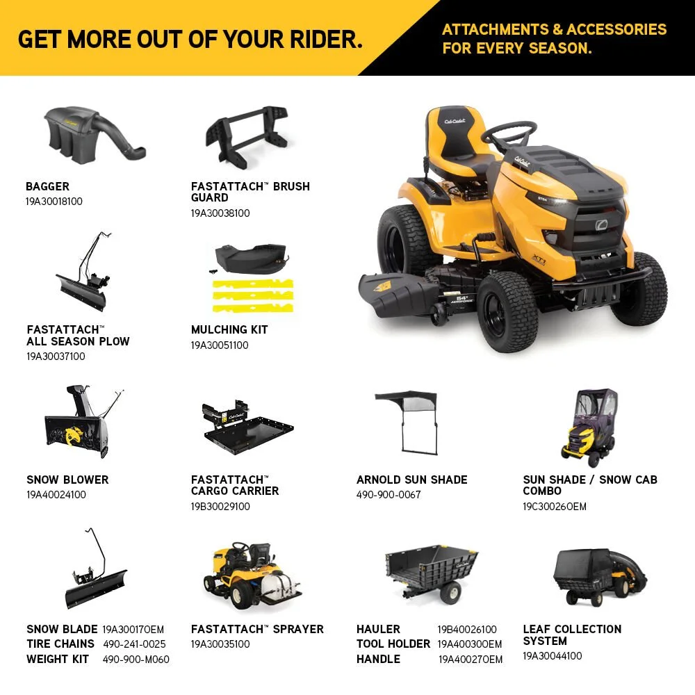 Cub Cadet XT1 GT54 Riding Lawn Mowers 2026 - Image 2