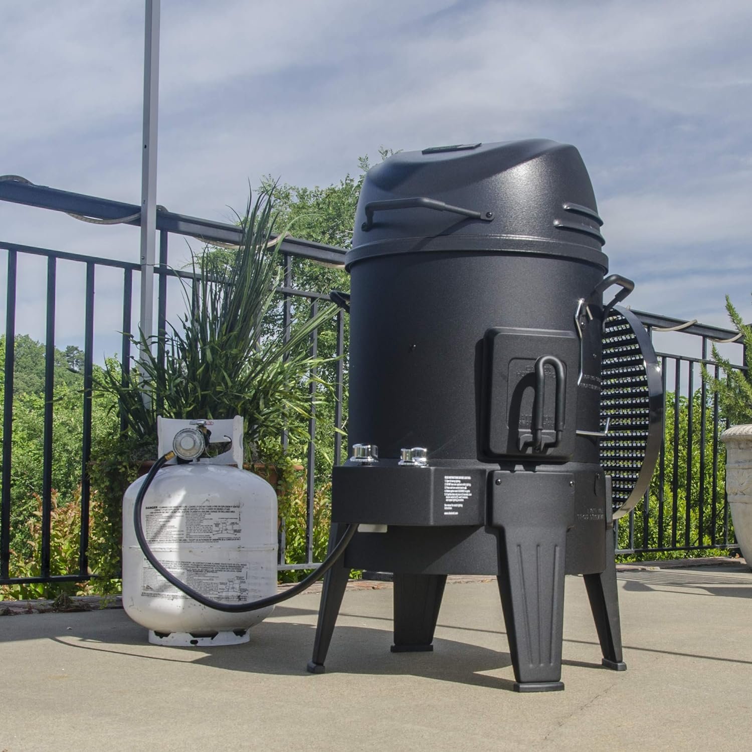 Char-Broil The Big Easy TRU-Infrared 3-in-1 Smoker, Roaster & Gas Grill - Image 6