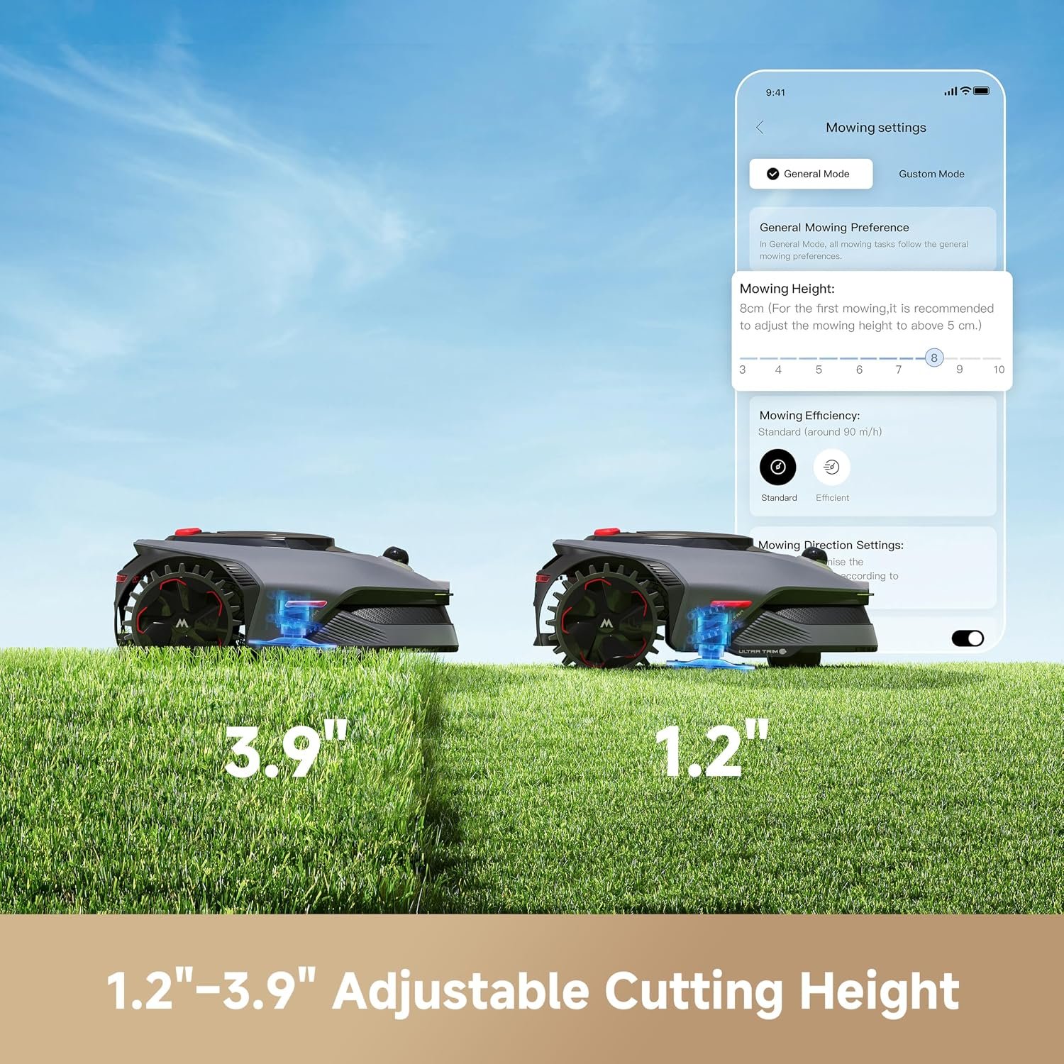 MOVA LiDAX Ultra 1000 Wire-Free Robot Lawn Mower - Image 5