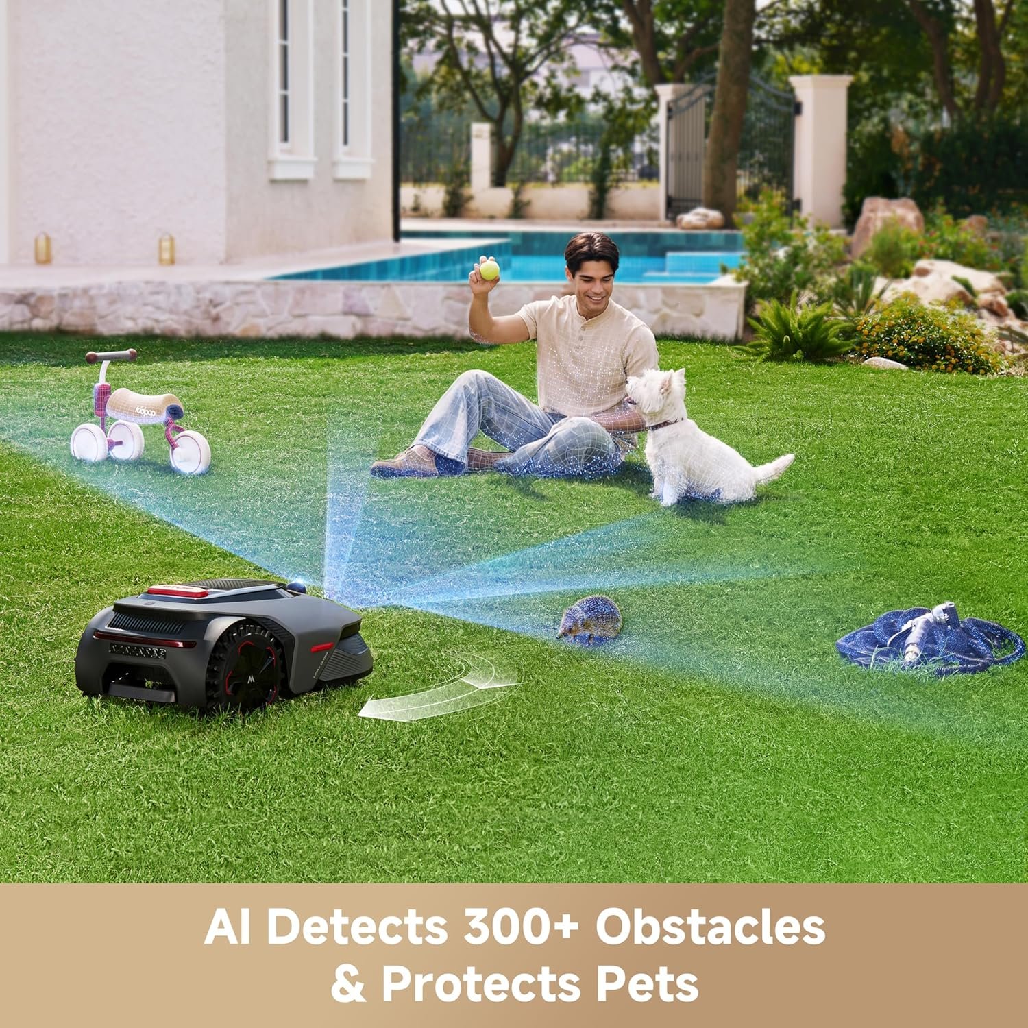 MOVA LiDAX Ultra 1000 Wire-Free Robot Lawn Mower - Image 7