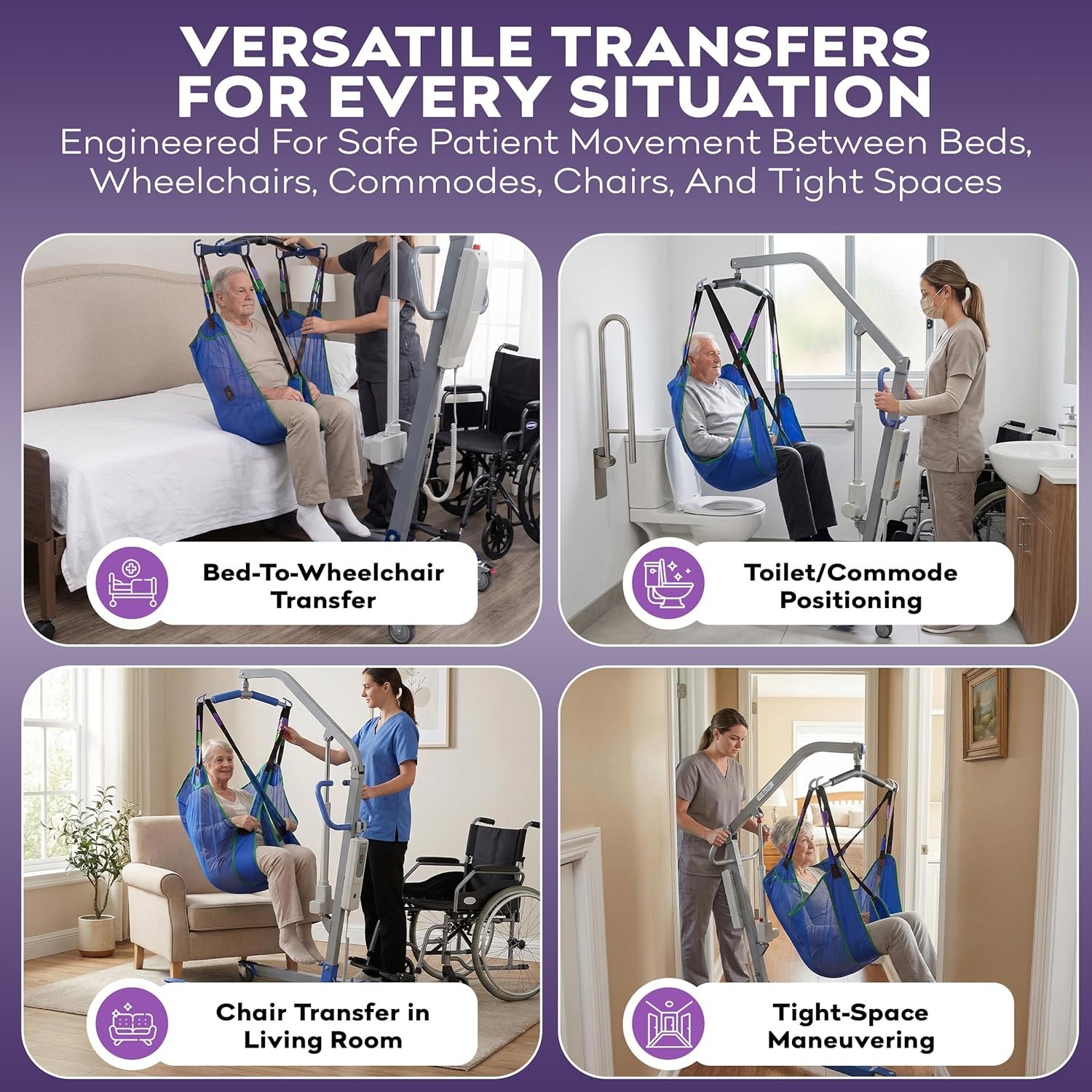 ProHeal Electric Full Body Patient Lift, 500 lbs - Image 8