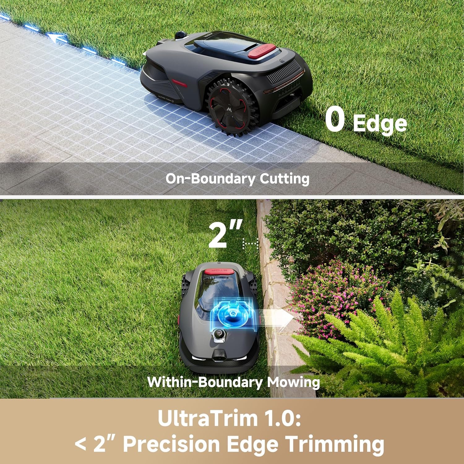 MOVA LiDAX Ultra 1000 Wire-Free Robot Lawn Mower - Image 3