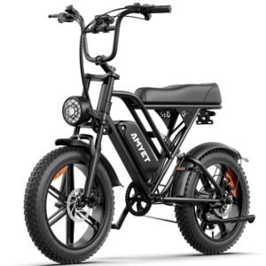 AMYET G60 Electric Bike for Adults, Peak 1500W Ebike 48V 20Ah, 20"x4" Fat Tire E Mountain Bike, UL2849