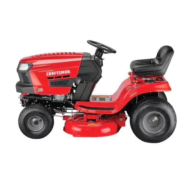 CRAFTSMAN T110 42-Inch Gas Riding Lawn Mower – 17.5 HP Engine - Image 3