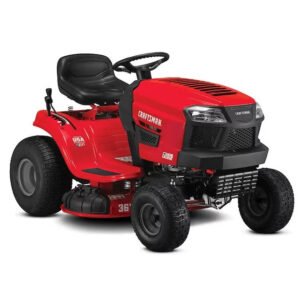 CRAFTSMAN T100 36-Inch Gas Riding Lawn Mower – 11.5 HP Engine
