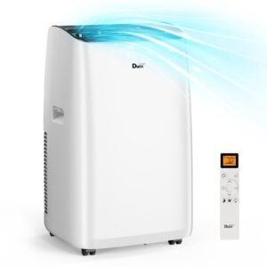 DuraComfort Portable Air Conditioner 10200 BTU, Dehumidifier, Fan, Remote, Cooling for 450 sq. ft