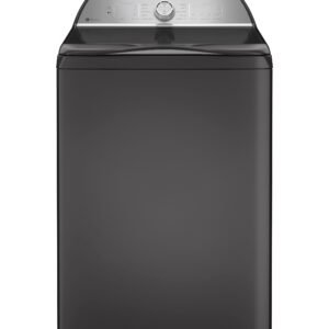 GE Appliances 4.9 cu ft White Top Load Washing Machine with Smarter WashTechnology and FlexDispense