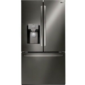 LG LRFS28XBD 27.7 Cu. Ft. Black Stainless Steel French Door Smart Refrigerator