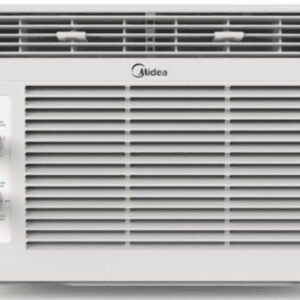 Midea 5,000 BTU Mechanical Window Air Conditioner, Covers up to 150 Sq ft, Easy Installation, MAW05M1WWT, White, New