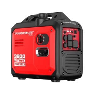 PowerSmart 3800-Watt Portable Inverter Generator, Super Quiet 59dB Gas Powered Engine (143cc)